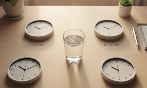 8 khung giờ uống nước giúp giảm cân hiệu quả, vóc dáng gọn gàng, hỗ trợ trao đổi chất