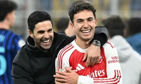 Arteta ca ngợi sự dũng cảm khi Arsenal thắng Inter Milan 3-1