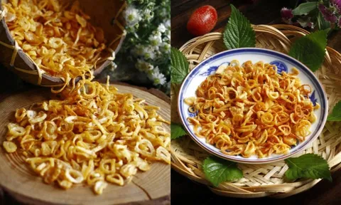 Hành phi thái dọc hay thái ngang sẽ giòn hơn, thơm hơn?