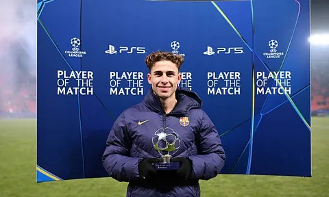 Fermin Lopez hóa "Lampard mới" tại Barcelona