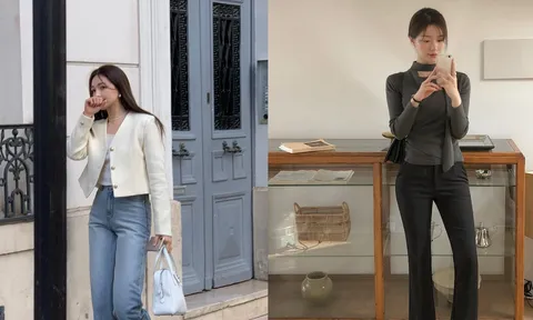 4 mẫu quần dài thu nhỏ đôi chân chị em nhất định nên thử