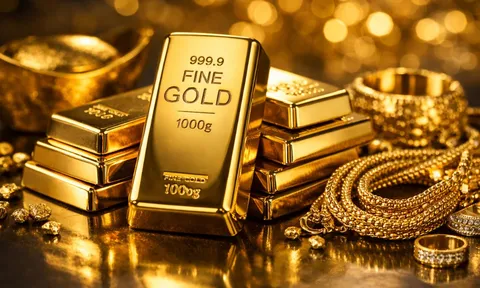 Bảng giá vàng 9999 24K 18K SJC DOJI PNJ hôm nay 22/1/2026