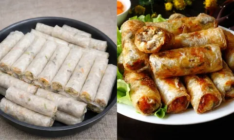 Mẹo trữ đông nem không nát, để cả tháng rán lên vẫn giòn ngon như mới gói