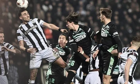 Antony vắng mặt, Real Betis lâm nguy tại Europa League