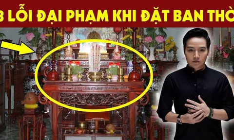 3 thứ đặt dưới chân bàn thờ hao tài, cả trở lộc khí: Gia chủ làm mãi vẫn không thoát nghèo