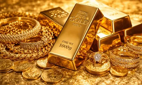 Bảng giá vàng 9999 24K 18K SJC DOJI PNJ hôm nay 23/1/2026