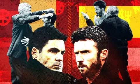 Carrick đấu Arteta và cuộc chiến của 2 kiến trúc sư