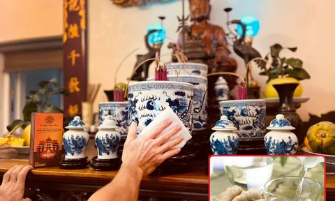 Pha nước lau bàn thờ cho thêm 1 thứ: Phước Lộc Tụ Về, may mắn cả năm