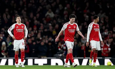 3 vấn đề đáng báo động của Arsenal sau trận thua MU