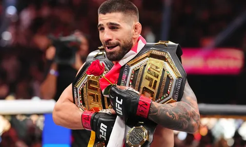 Ilia Topuria mỉa mai Pimblett là 'cây xúc xích', gửi lời khiêu chiến đanh thép đến Justin Gaethje