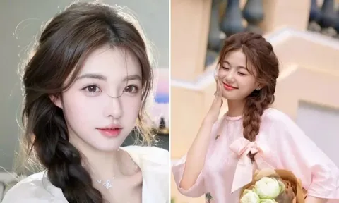 Top 5 kiểu tóc mặc áo dài Tết cực đẹp cho người có khuôn mặt tròn