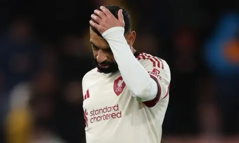 Salah thua 7 trong 8 trận đá chính tại Ngoại hạng Anh