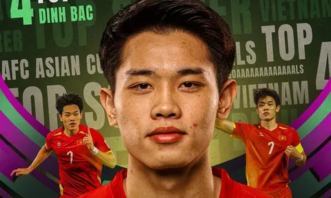 Chủ tịch VFF vinh danh Vua phá lưới Đình Bắc tại sân Hàng Đẫy
