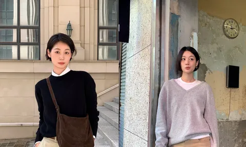 3 kiểu áo len được đánh giá cao vì khả năng giúp người mặc trông gầy và thanh thoát hơn