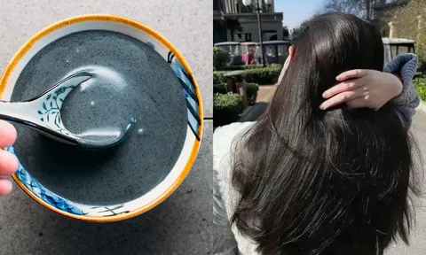 Cách nấu mè đen dưỡng tóc cho phụ nữ, ngoài 50 tuổi tóc vẫn dày, đen nhánh