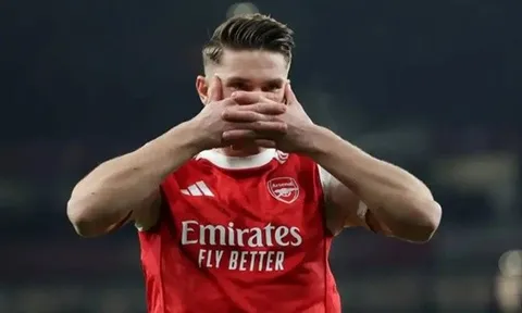 Gyokeres thách thức cả châu Âu khi Arsenal nhất bảng