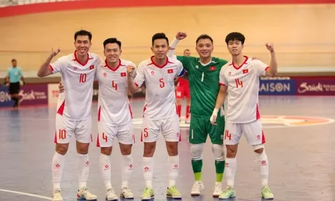 Thắng Lebanon 2-0, futsal Việt Nam rộng cửa vào Tứ kết