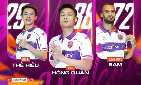 Becamex TP.HCM đón "tòa tháp" 1m95 thay Origbaajo