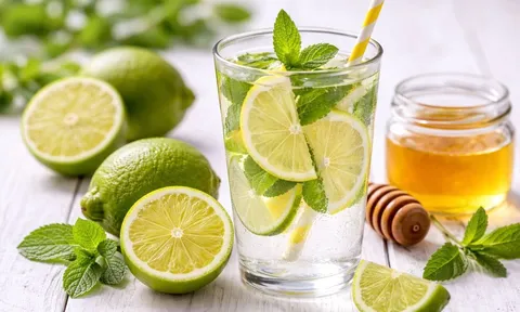 ách dùng nước chanh giúp nhẹ bụng, hạn chế tăng cân dịp cuối năm và Tết ăn tiệc liên miên