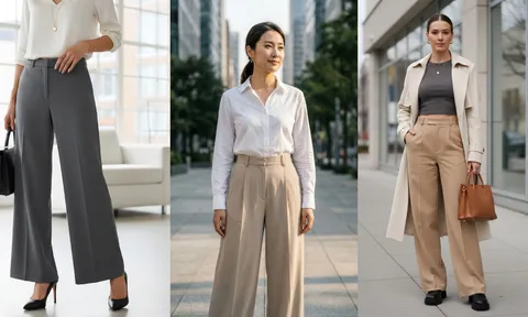 3 cách mặc quần ống rộng hack dáng đỉnh cao, giúp vóc dáng cao ráo và thanh thoát hơn hẳn