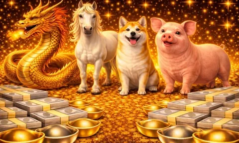 Vét kho thần Tài: 3 con giáp rủ nhau thu Vàng gánh Bạc ngay sau tết Âm