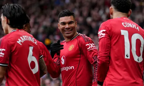 Casemiro và hành trình từ "trò cười" đến người hùng tại Old Trafford