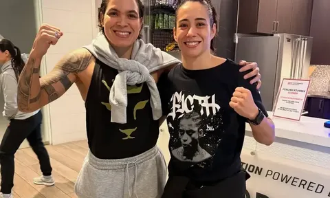 Gặp gỡ Amanda Nunes, Bruna Brasil hé lộ 'ám ảnh chiến thắng' và dự đoán kết cục trận siêu kinh điển