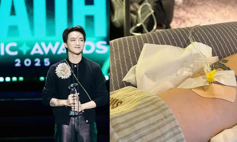 SOOBIN nhập viện phẫu thuật