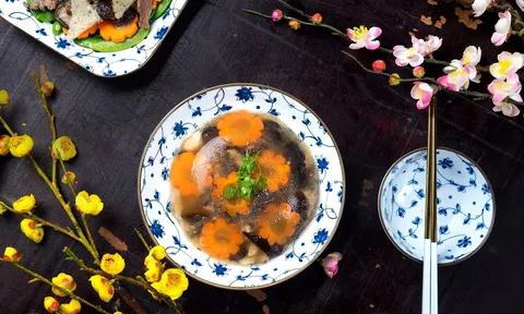 Cách nấu thịt đông - món ăn ngày Tết ngon, nhừ, trong veo hấp dẫn