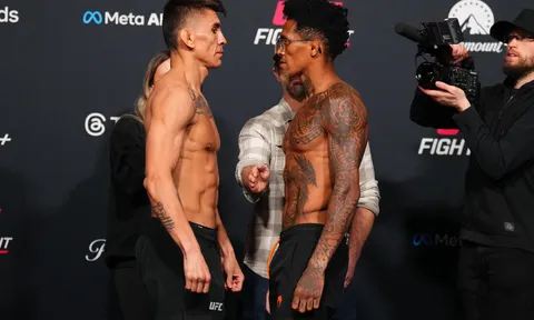 UFC Vegas 113: Mario Bautista tìm lại vinh quang trước 'cơn lốc' Vinicius Oliveira
