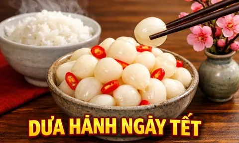 2 cách muối dưa hành giòn ngon, không lo nổi váng