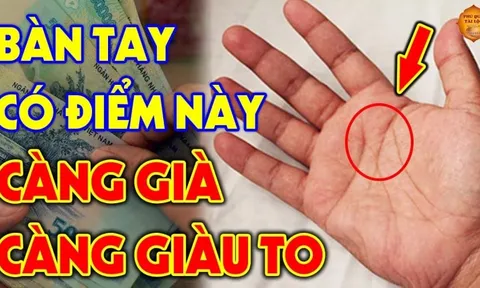 Xoè bàn tay mà xem: Ai có 1 dấu hiệu này số Con Cháu thần Tài