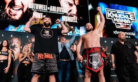 Andrei Arlovski lần thứ ba khuất phục Ben Rothwell, đăng quang ngôi vương hạng nặng BKFC