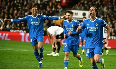 Mbappe cán mốc 38 bàn giúp Real Madrid nối dài mạch thắng