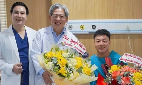 Thái Sơn báo tin vui sau ca phẫu thuật chấn thương