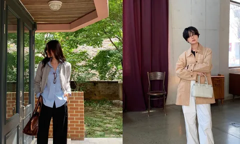 Quần ống rộng kết hợp áo khoác: 4 công thức phối đồ vừa đẹp vừa dễ ứng dụng