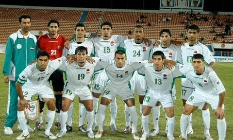 Lịch sử tuyển Iraq: Từ bóng tối chiến tranh đến đỉnh cao châu Á