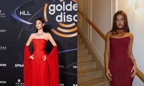 Diện đỏ đồng bộ sao cho sang và cuốn hút trong mùa lễ hội