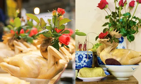 Mẹo luộc gà cúng Tết da vàng ruộm, giòn dai, không bị nứt