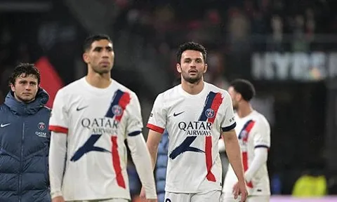 Thua sốc Rennes, PSG đứng trước nguy cơ mất ngôi đầu