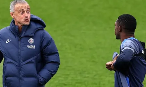 Enrique nắn gân Dembele sau phát ngôn gây tranh cãi