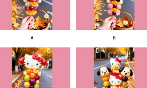 Trắc nghiệm tâm lý: Chọn một xiên kẹo để khám phá tính cách thật của bạn