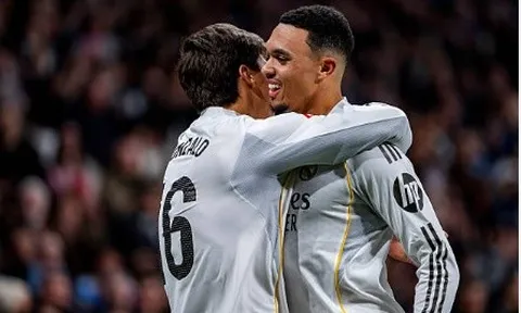 Gonzalo Garcia tri ân Trent sau trận thắng rực rỡ của Real Madrid