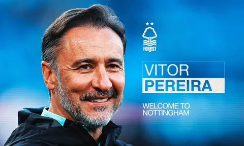 Nottingham Forest chính thức bổ nhiệm Vitor Pereira