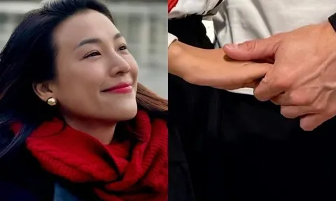 Á hậu Hoàng Oanh úp mở khoe bạn trai mới sau 4 năm ly hôn?