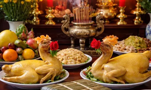  Gà cúng giao thừa nên quay ra hay quay vào?