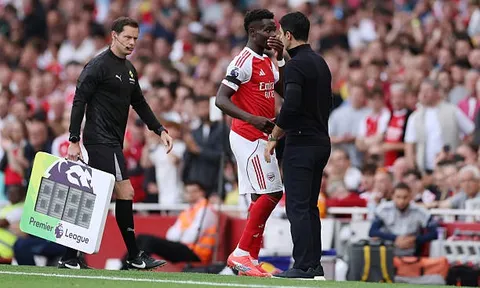 Kéo Saka vào trung lộ, Arteta được "minh oan" sau 6 năm