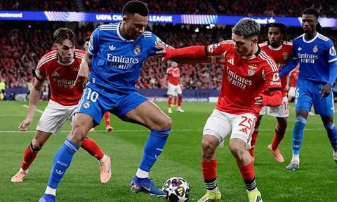 Mbappe dằn mặt sao Benfica để bảo vệ Vinicius