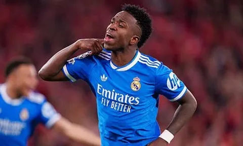 Vinicius chỉ trích sao Benfica hèn nhát vì phân biệt chủng tộc