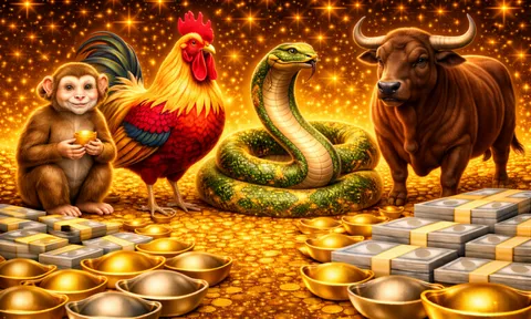 Lụm Vàng Tháng Giêng: 3 con giáp đời cứ thế mà phất lên